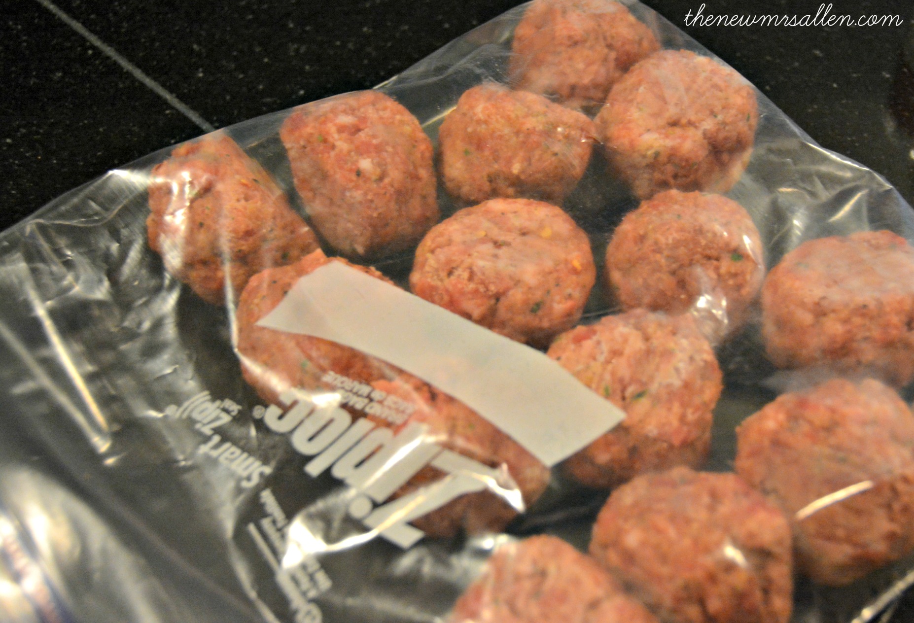 frozen bagged meatballs