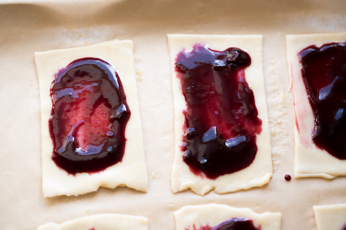 These homemade pop-tarts are flavorful and made with REAL ingredients. I stuck with a homemade pie crust, easy cherry berry jam and light glaze. 