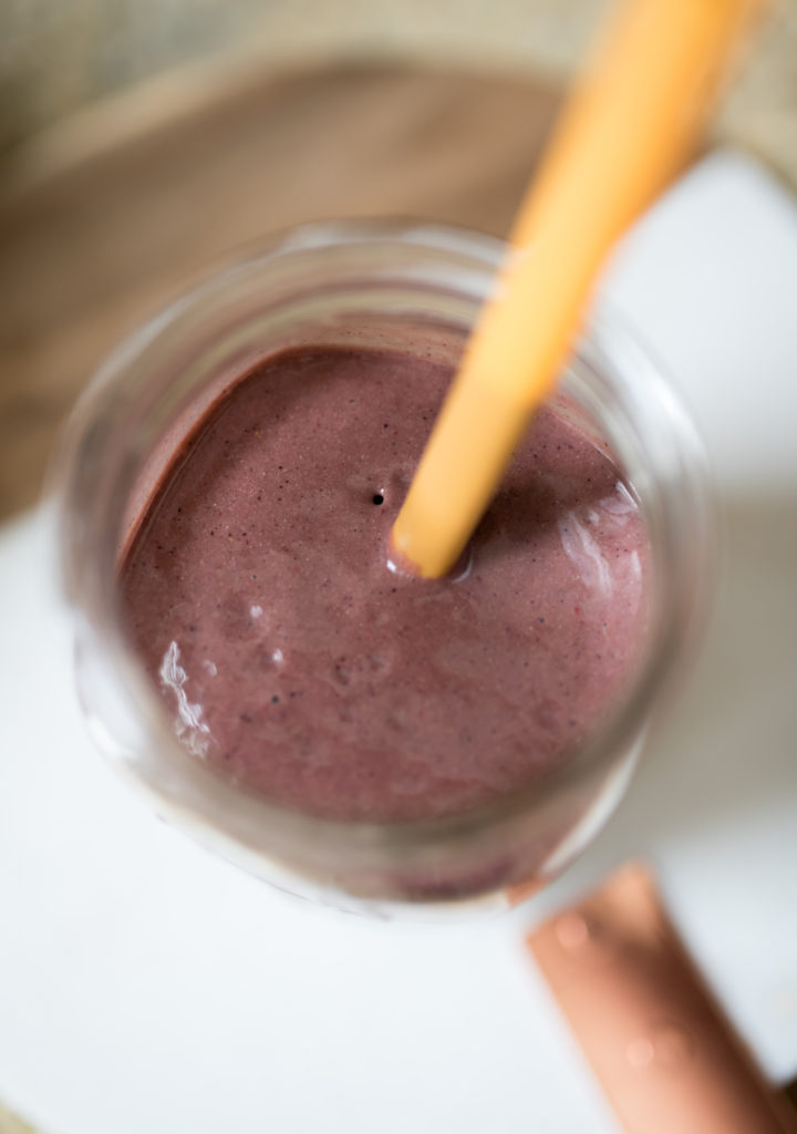 Post Vacation Detox Smoothie-- firstandfull.com