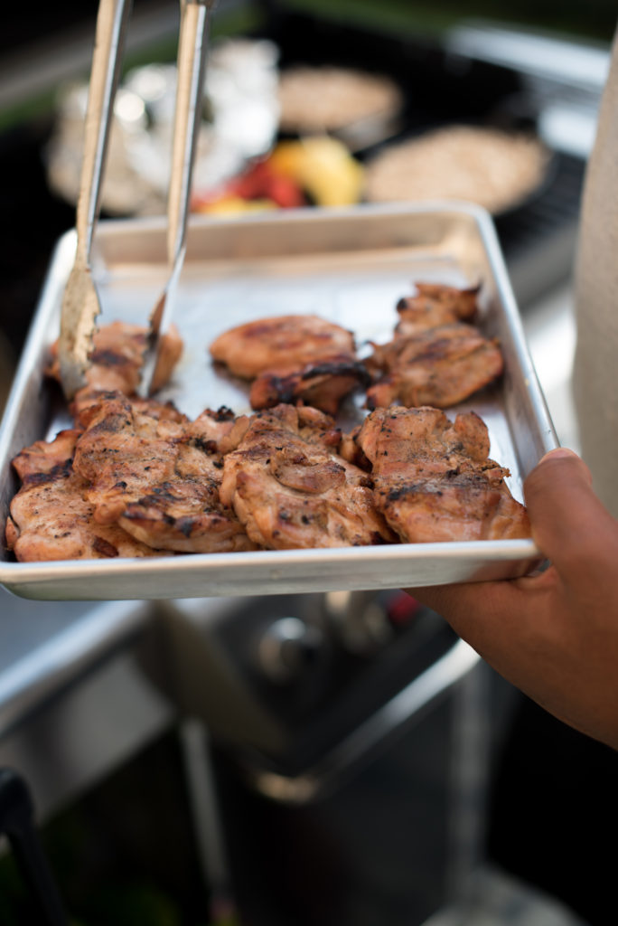 An easy Hawaiian pineapple citrus chicken marinade: use on chicken breast, chicken thighs, or even chicken wings. Easy, Flavorful, multipurpose marinade! from Firstandfull.com