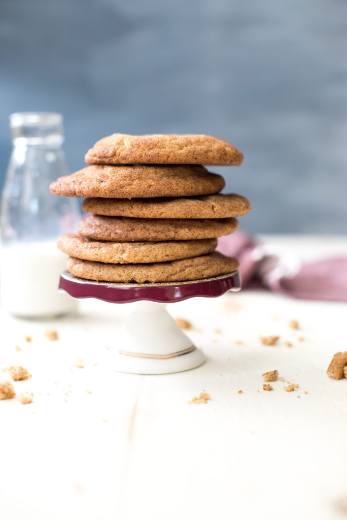 Delicious chewy snickerdoodle cookies rolled in cinnamon sugar and baked to perfection. The only snickerdoodle recipe you will EVER need.