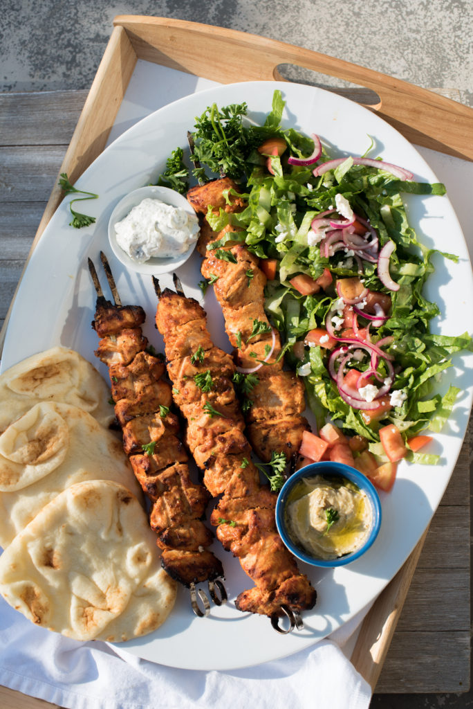Turkish Chicken Kebabs: The most flavorful way to elevate you summer bbq game. Chicken marinated in creamy greek yogurt combined with tangy tomato paste and plenty of spices. Serve them with pita bread, hummus, and green salad to keep things simple.
