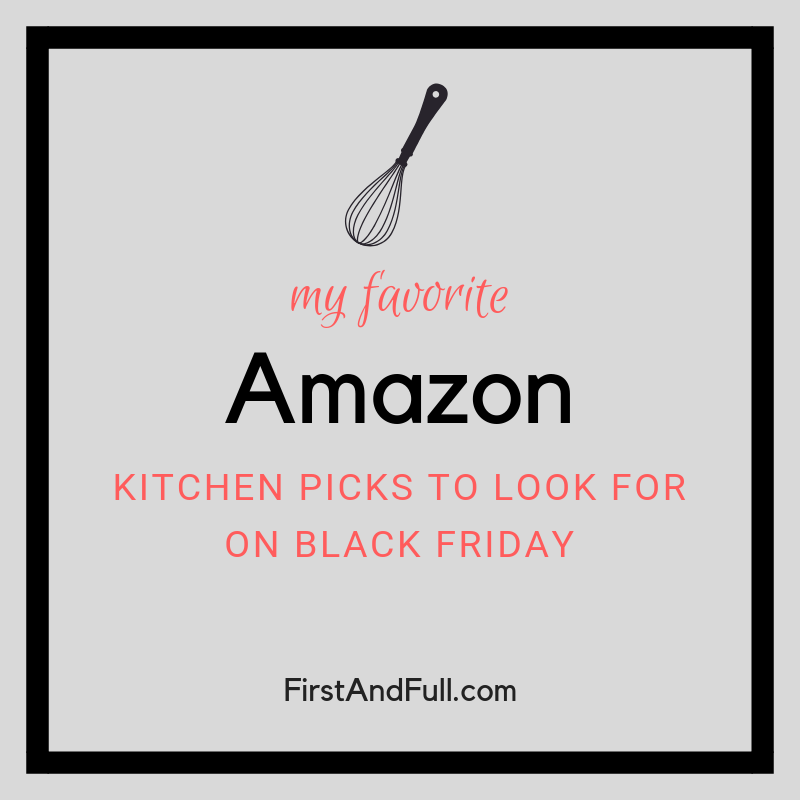 Kitchen from Amazon on Black Friday